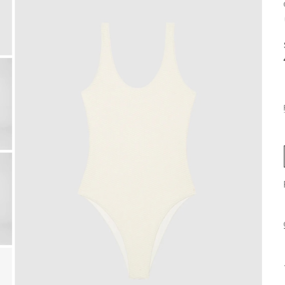 Jace One Piece in cream